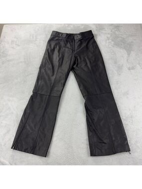 Danier Leather Flared Pants Women's Size 4